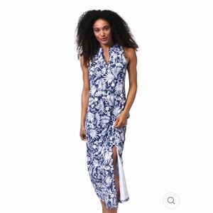 Ana Clare Jacen Maxi Dress Flamboyance, stretch, sz sm
